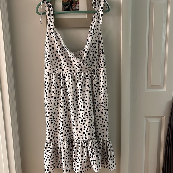 Black and white summer dress - Picture 2 of 2